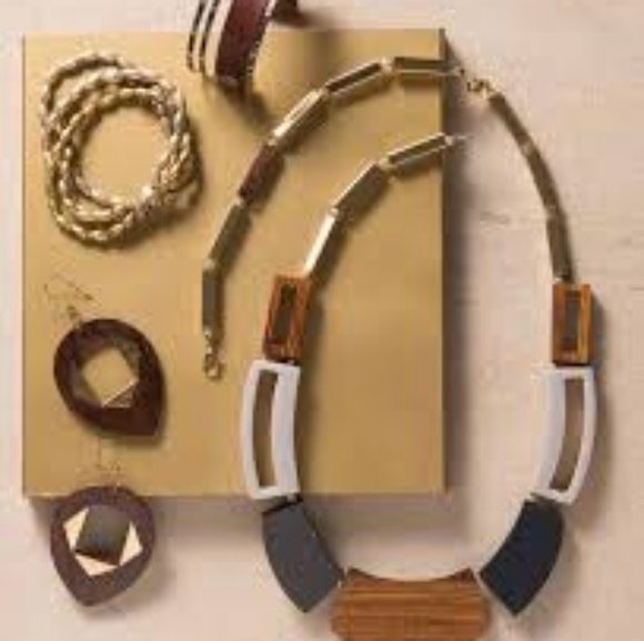 Unique REVERSIBLE Noonday Tableau Necklace - Picture 3 of 4